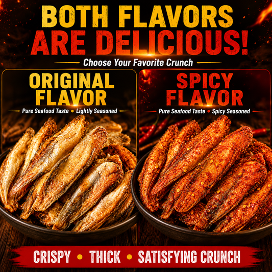 🚢Better Than Ordinary Chips🌊Crispy Fish with Bold Seafood Flavor🐡-Sam