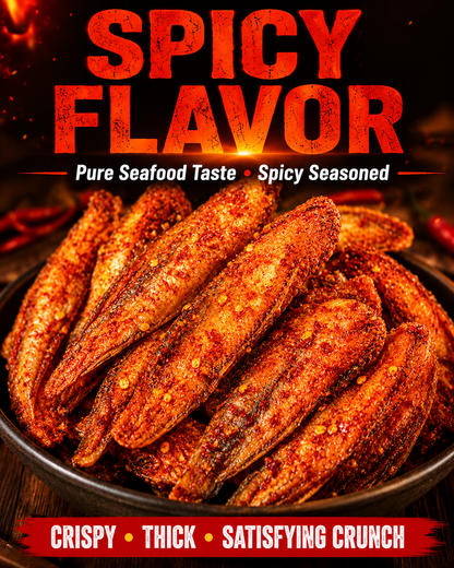 🚢Better Than Ordinary Chips🌊Crispy Fish with Bold Seafood Flavor🐡-Sam