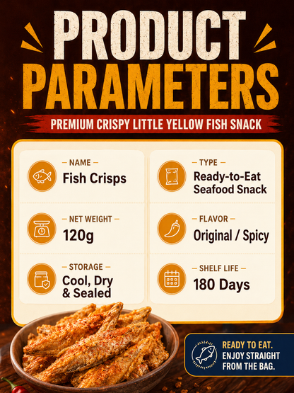 🚢Better Than Ordinary Chips🌊Crispy Fish with Bold Seafood Flavor🐡-Sam