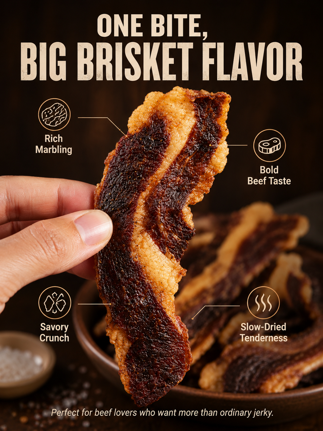 🥩 Slow-Crafted Beef Brisket Bites – Rich Beef Flavor, Ready to Enjoy-Sam