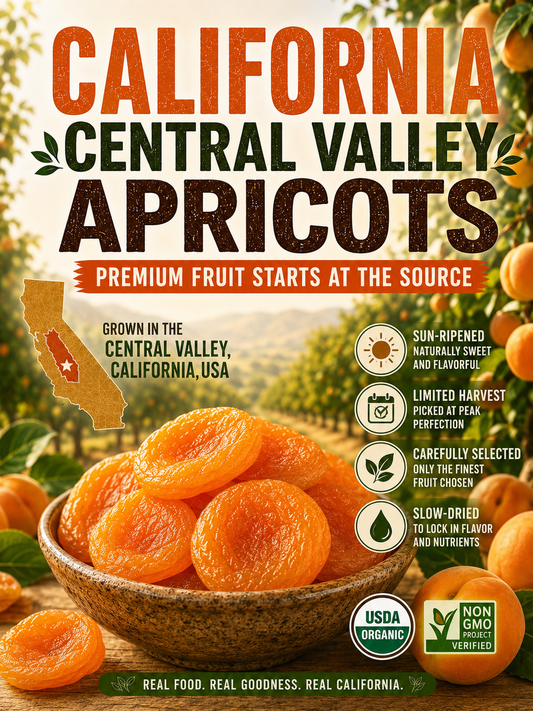 🍑 So Juicy, It’s Hard to Believe They’re Dried! ☀️ California Orchard-Dried Apricots – Soft, Plump & Naturally Sweet-Sam